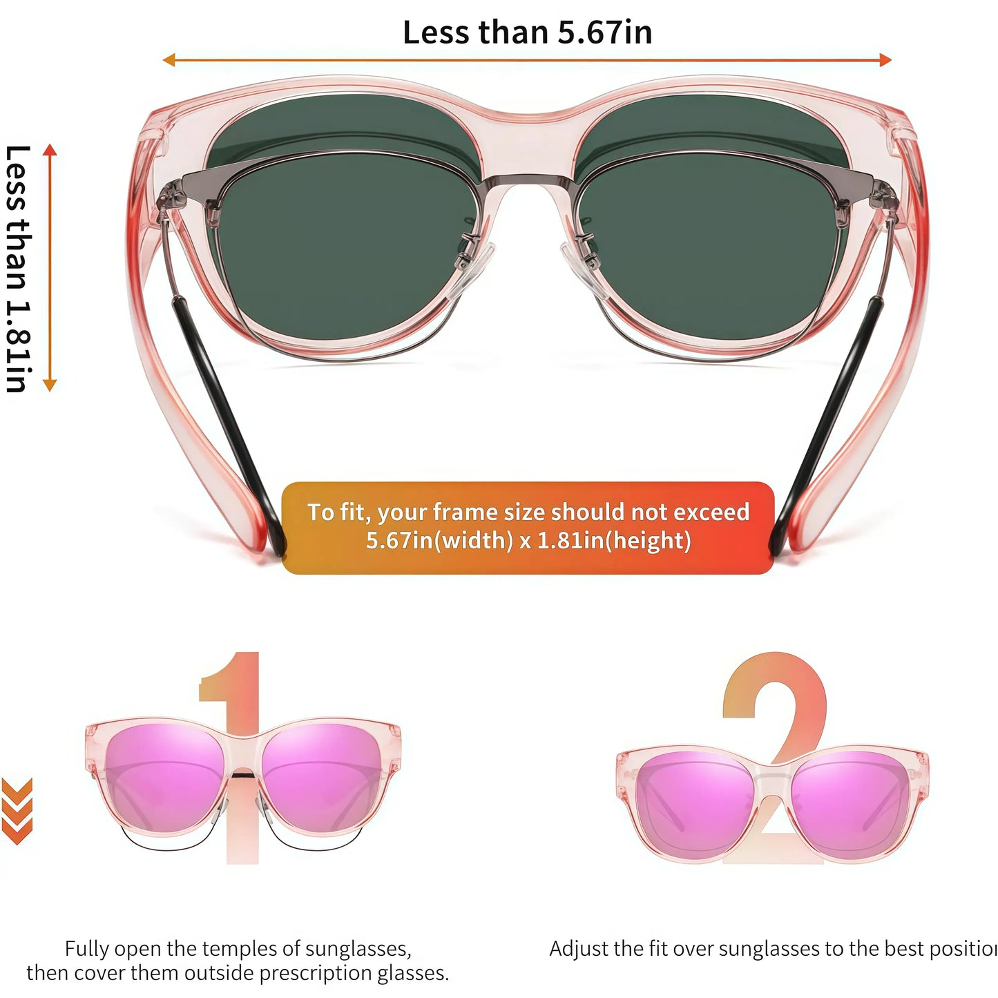 ๐2026 New Polarized UV400 Protection Trendy Round Cat-eye Sunglasses