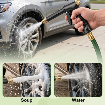 🔥LAST DAY 49% OFF💦 Portable High Pressure Hose Sprayer for Car & Garden Cleaning