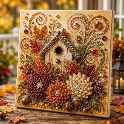 🔥Last Day 49% OFF 🍂✨DIY Fall Pearl Painting Kit – Create Sparkling Fall Masterpieces