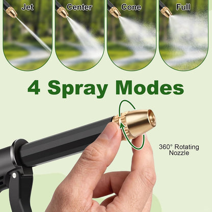 🔥LAST DAY 49% OFF💦 Portable High Pressure Hose Sprayer for Car & Garden Cleaning