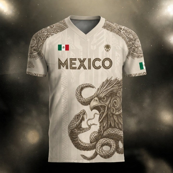 🦅 2026 Mexico Burgundy Sports T-Shirt