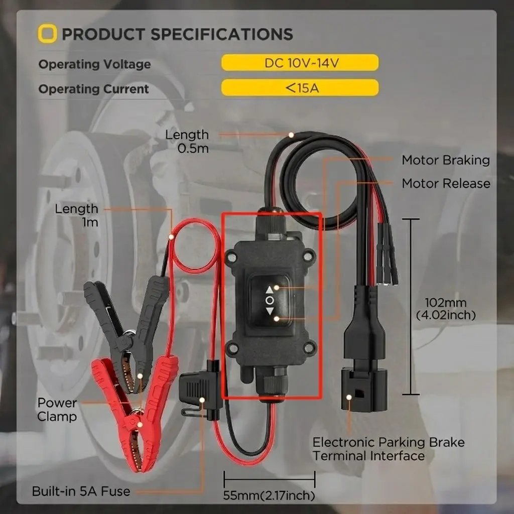 🚗🔧 EPB Emergency Release Tool for Electronic Parking Brake Reset & Release