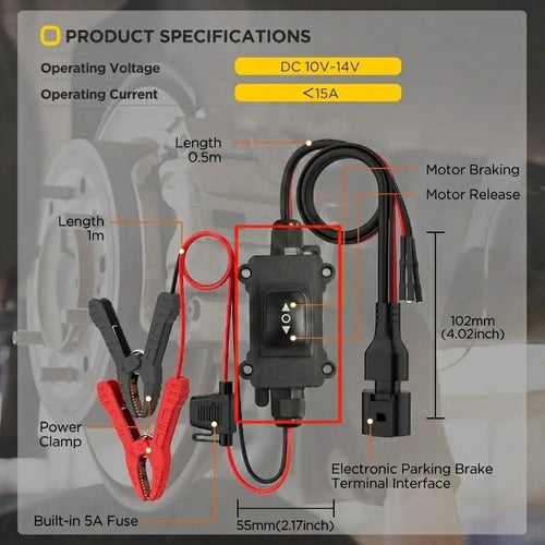 🚗🔧 EPB Emergency Release Tool for Electronic Parking Brake Reset & Release