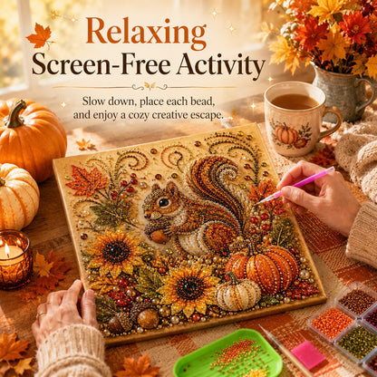 🔥Last Day 49% OFF 🍂✨DIY Fall Pearl Painting Kit – Create Sparkling Fall Masterpieces