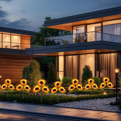🌻Mother's Day Sale 49% OFF🌞Solar LED Sunflower Garden Lights-29.6inch/74cm