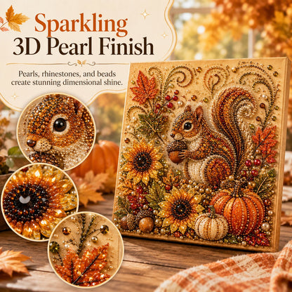 🔥Last Day 49% OFF 🍂✨DIY Fall Pearl Painting Kit – Create Sparkling Fall Masterpieces