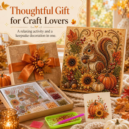 🔥Last Day 49% OFF 🍂✨DIY Fall Pearl Painting Kit – Create Sparkling Fall Masterpieces